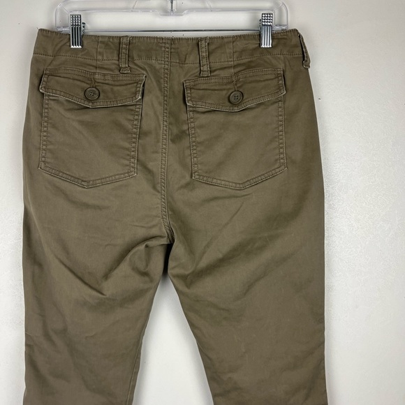 Cabi 3199 The Scout Pants Olive Green Chino Size 6 Skinny Pants Ankle - Picture 7 of 12